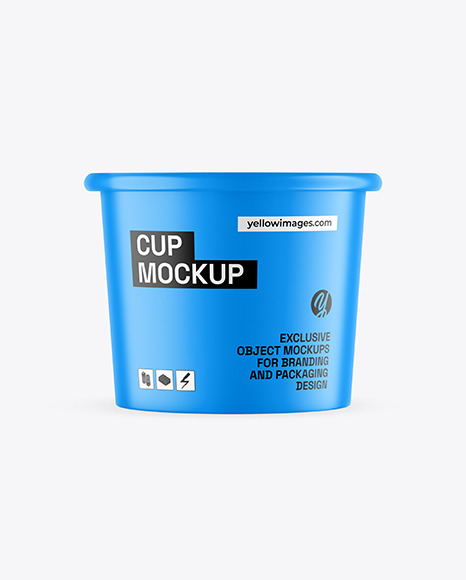 Matte Cup Mockup