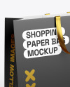 Paper Shopping Bag Mockup