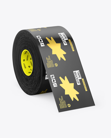 Glossy Duct Tape Mockup