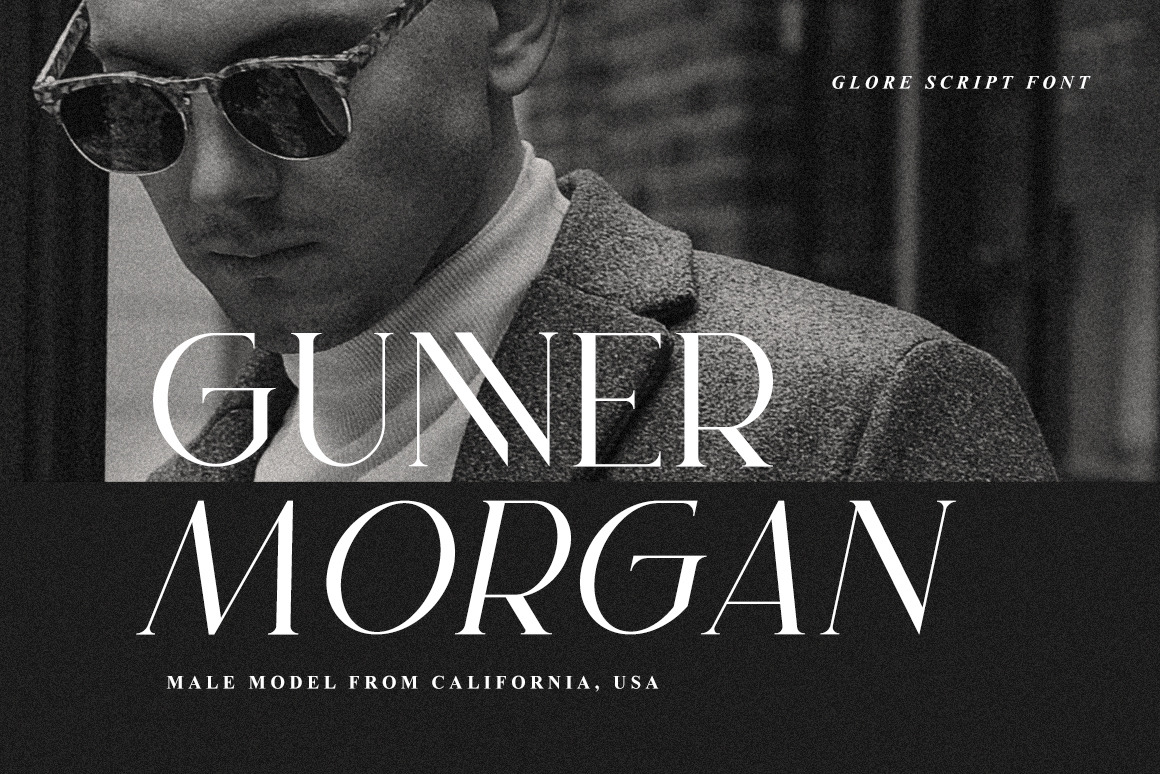 Gloré - All Caps Modern Serif Gloré - All Caps Modern Serif