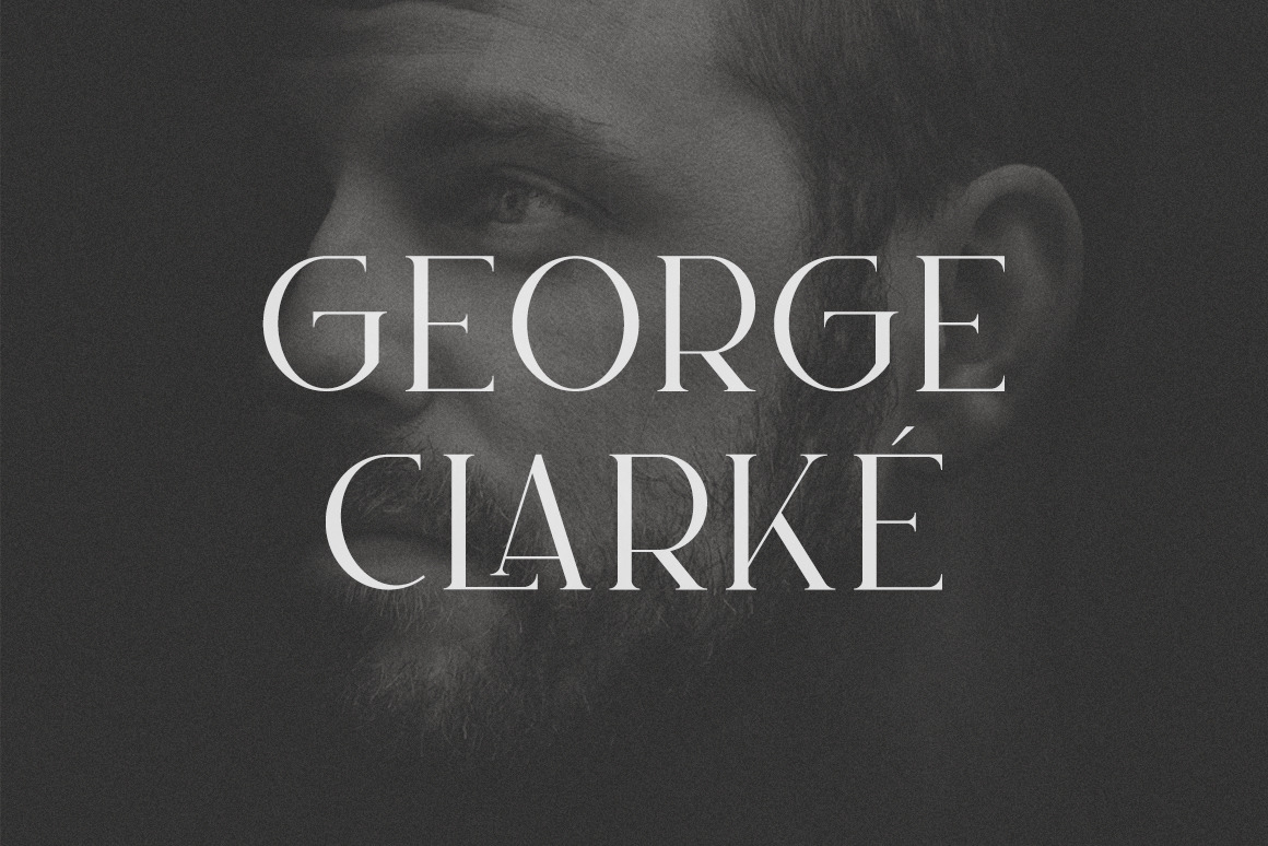 Gloré - All Caps Modern Serif Gloré - All Caps Modern Serif