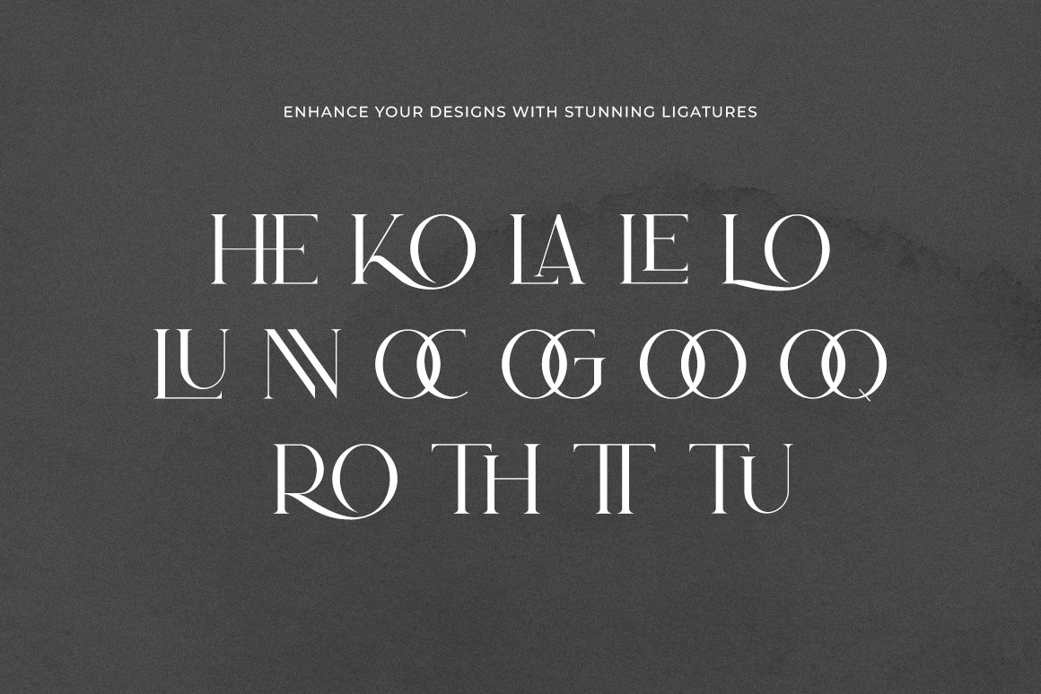 Gloré - All Caps Modern Serif Gloré - All Caps Modern Serif