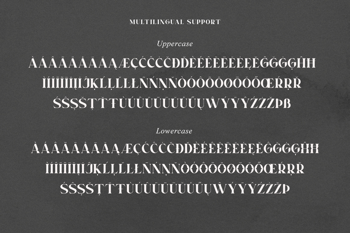 Norden - All Caps Serif Norden - All Caps Serif