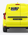 Panel Van Mockup - Back View