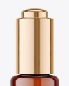 Amber Dropper Bottle Mockup Amber Dropper Bottle Mockup