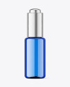 Blue Dropper Bottle Mockup