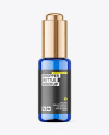 Blue Dropper Bottle Mockup Blue Dropper Bottle Mockup