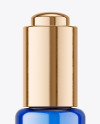 Blue Dropper Bottle Mockup Blue Dropper Bottle Mockup