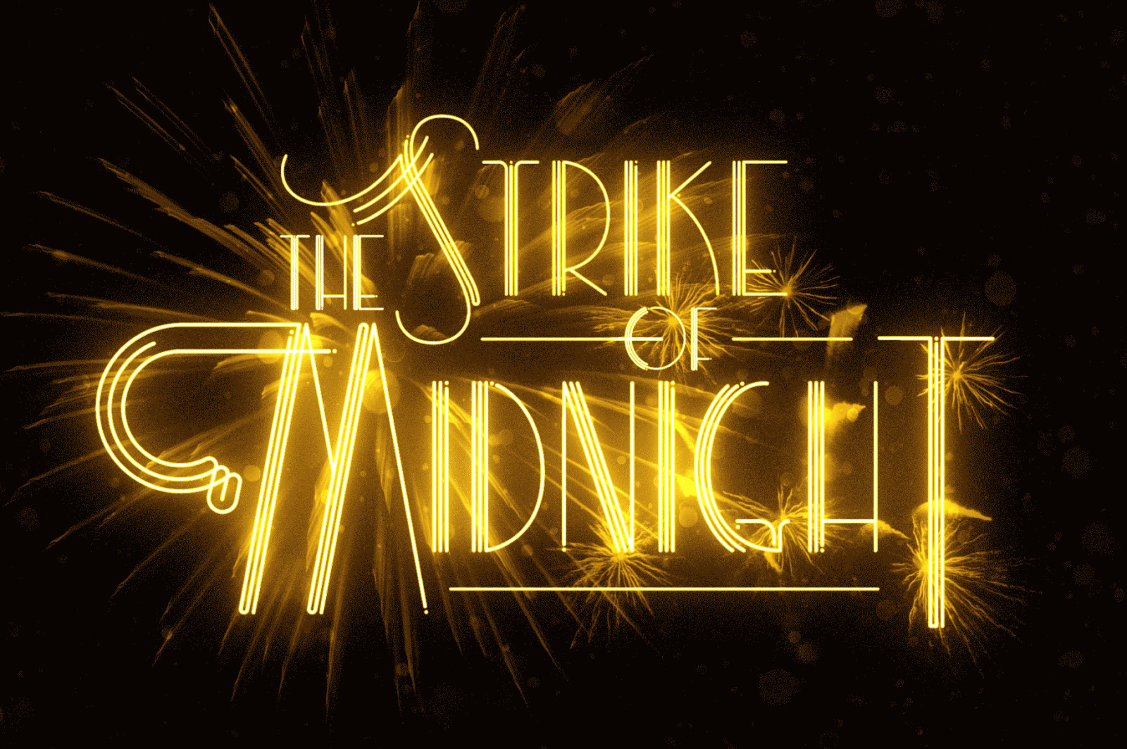 New Year Deco: An Art Deco Font for Festive Celebrations!