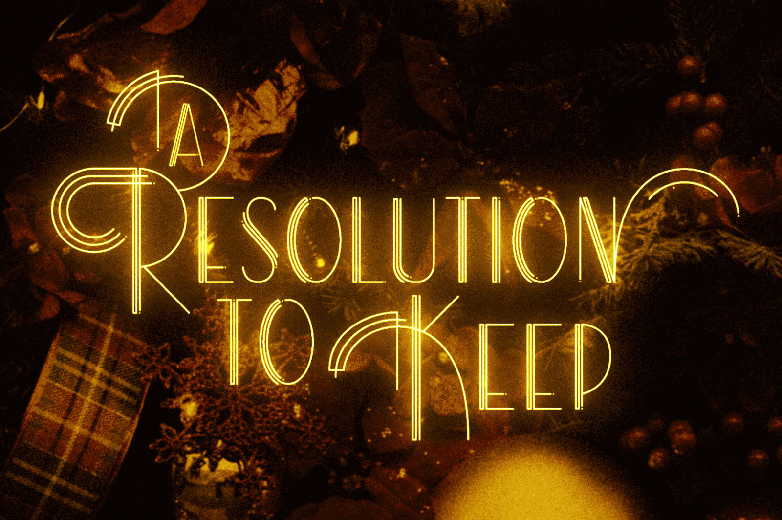 New Year Deco: An Art Deco Font for Festive Celebrations!