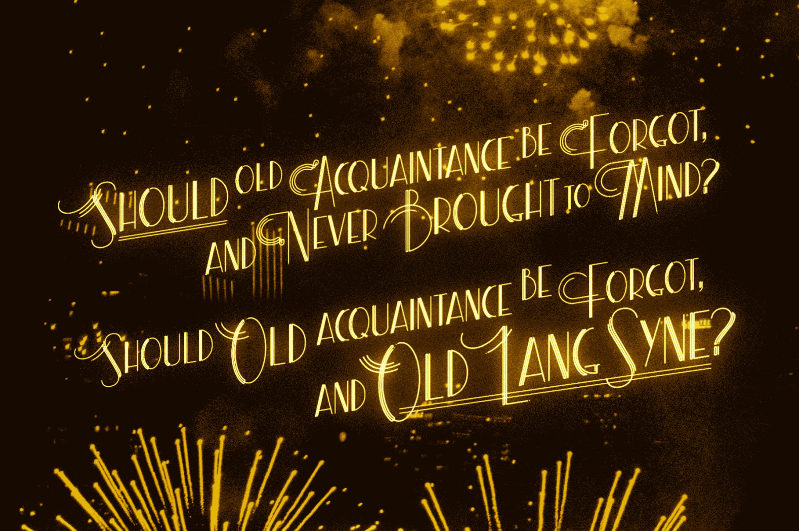 New Year Deco: An Art Deco Font for Festive Celebrations!