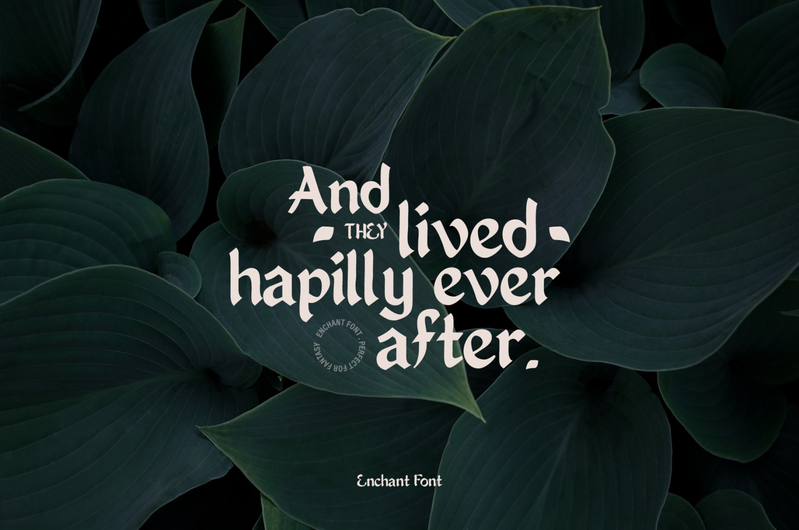 Enchant - Mystical 1600s Typeface Enchant - Mystical 1600s Typeface