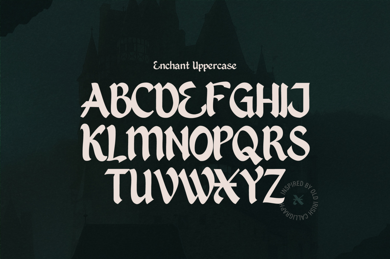Enchant - Mystical 1600s Typeface Enchant - Mystical 1600s Typeface