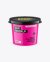 Glossy Ice Cream Cup Mockup