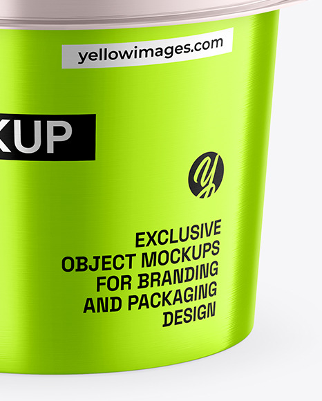 Metallized Cup Mockup