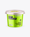 Metallized Ice Cream Cup Mockup