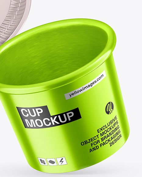 Metallized Cup Mockup