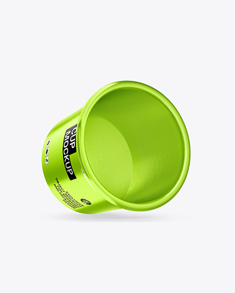 Metallic Cup Mockup