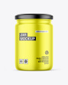 Metallic Jar Mockup