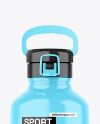 Glossy Sport Bottle Mockup