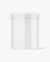 Glossy Jar Mockup