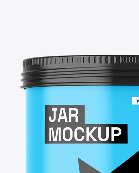 Glossy Jar Mockup