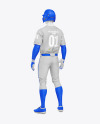 Baseball Uniform Mockup – Half Side View