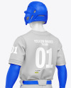 Baseball Uniform Mockup – Half Side View