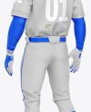 Baseball Uniform Mockup – Half Side View