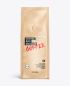 Kraft Paper Coffee Bag Mockup