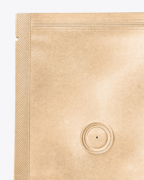 Kraft Paper Coffee Bag Mockup