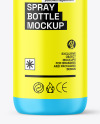 Matte Spray Bottle Mockup