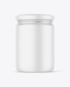 Matte Jar Mockup