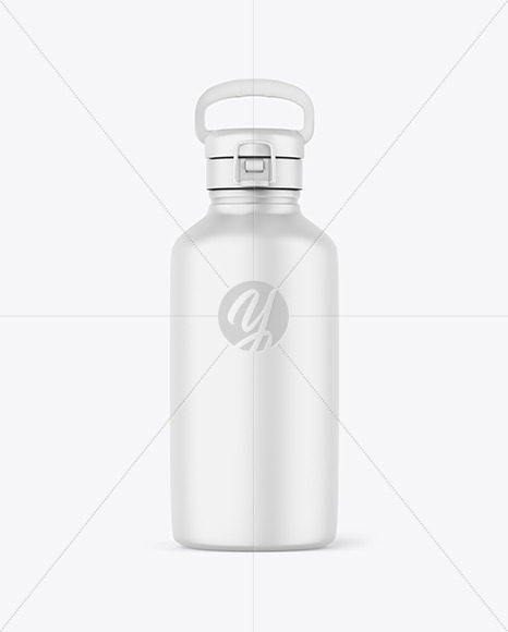 Matte Sport Bottle Mockup