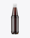 Clear Pet Cola Bottle Mockup
