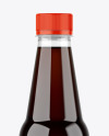 Clear Pet Cola Bottle Mockup