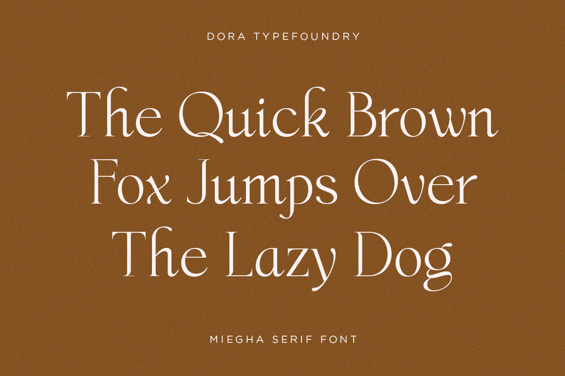 Miegha Font Miegha Font