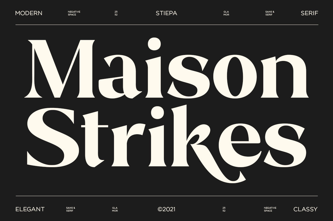 Stiepa | Modern Serif &amp; Sans