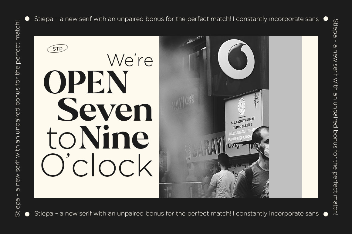 Stiepa | Modern Serif & Sans Stiepa | Modern Serif & Sans