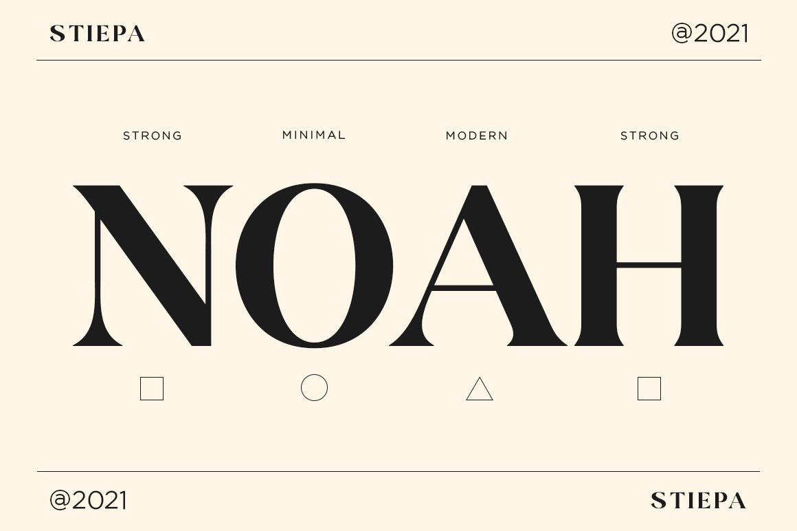 Stiepa | Modern Serif &amp; Sans