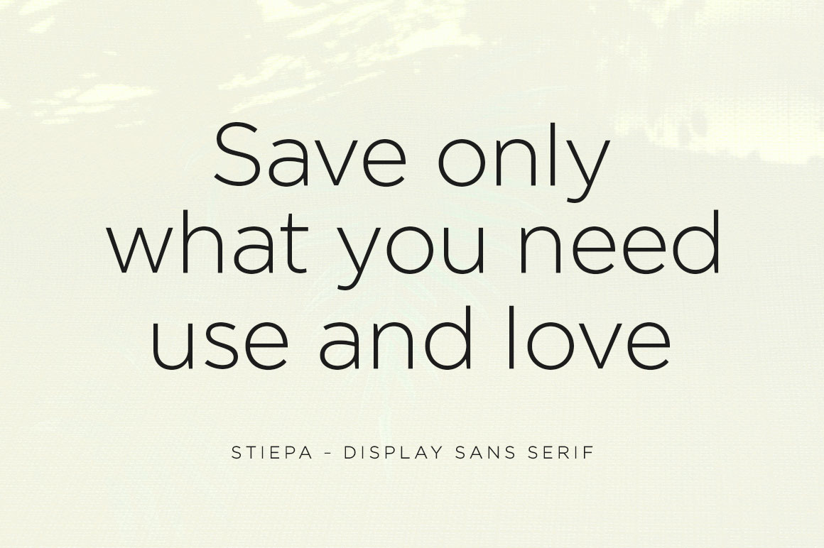 Stiepa | Modern Serif &amp; Sans