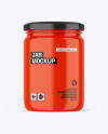 Glossy Jar Mockup