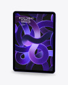 Two iPad Air 5 Purple