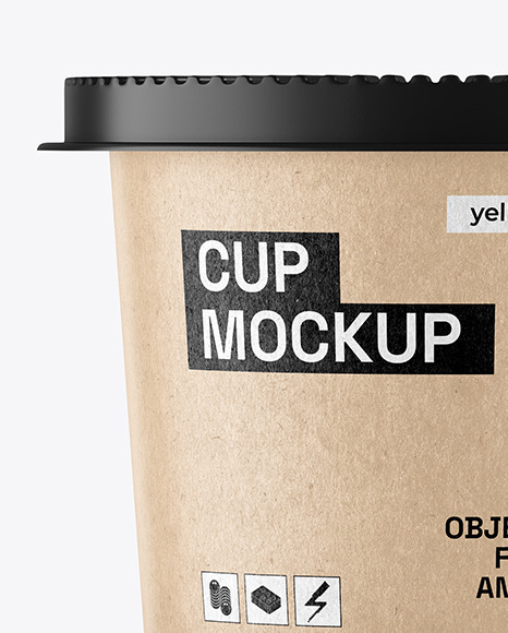 Kraft Cup Mockup