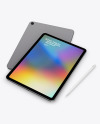 Two iPad Air 5 Space Gray