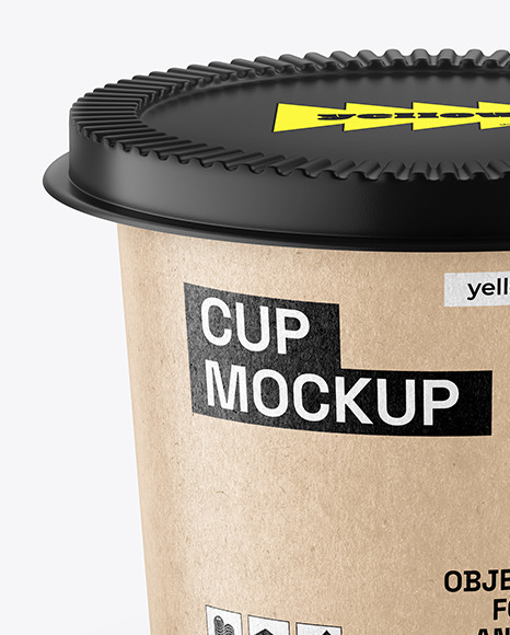 Kraft Cup Mockup