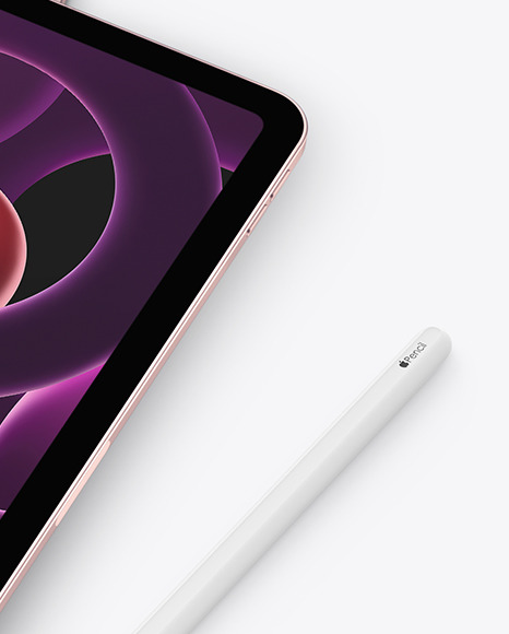 Two iPad Air 5 Pink