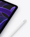 Two iPad Air 5 Purple