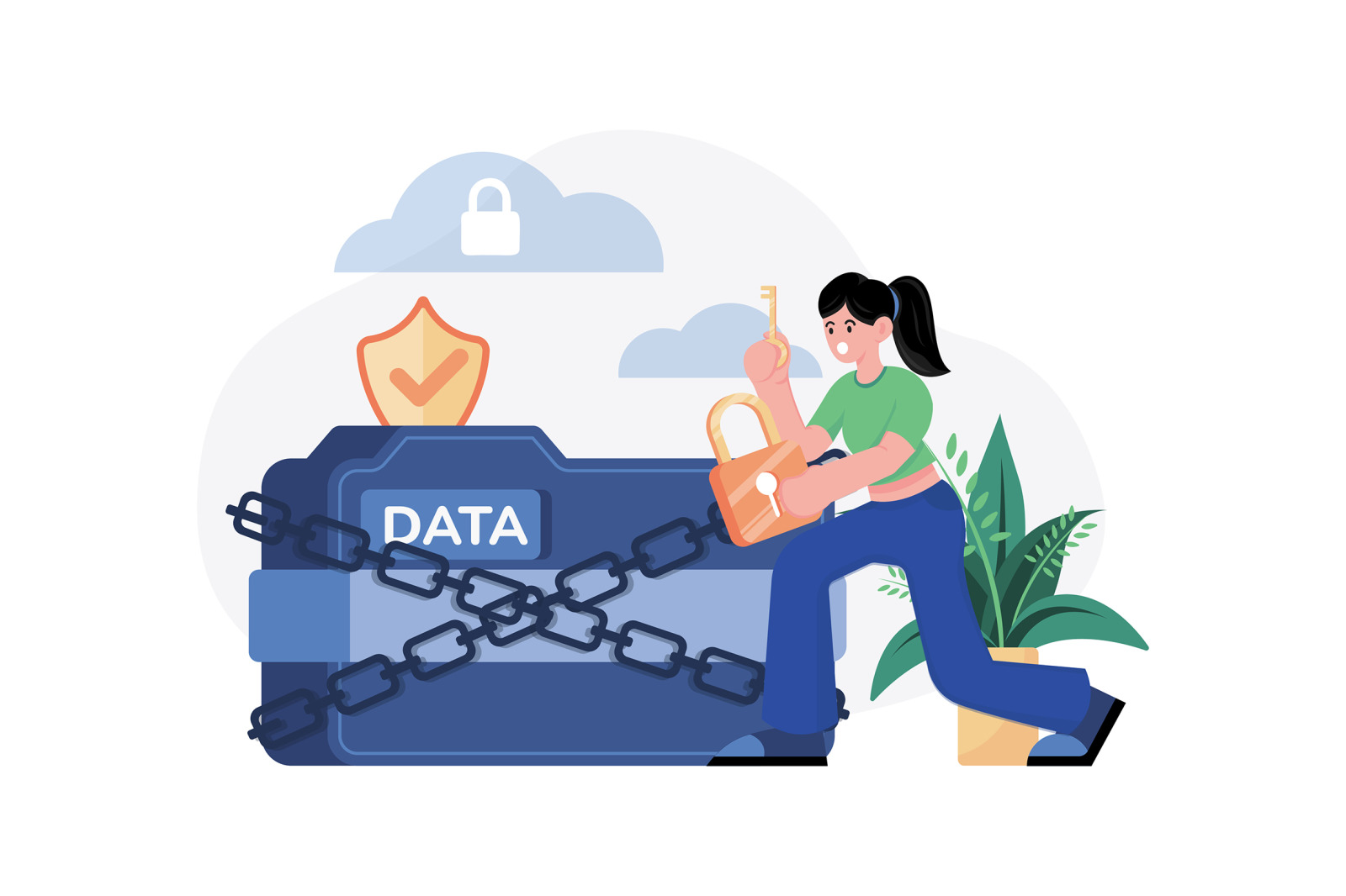 M524_Cyber Security Illustration Pack M524_Cyber Security Illustration Pack