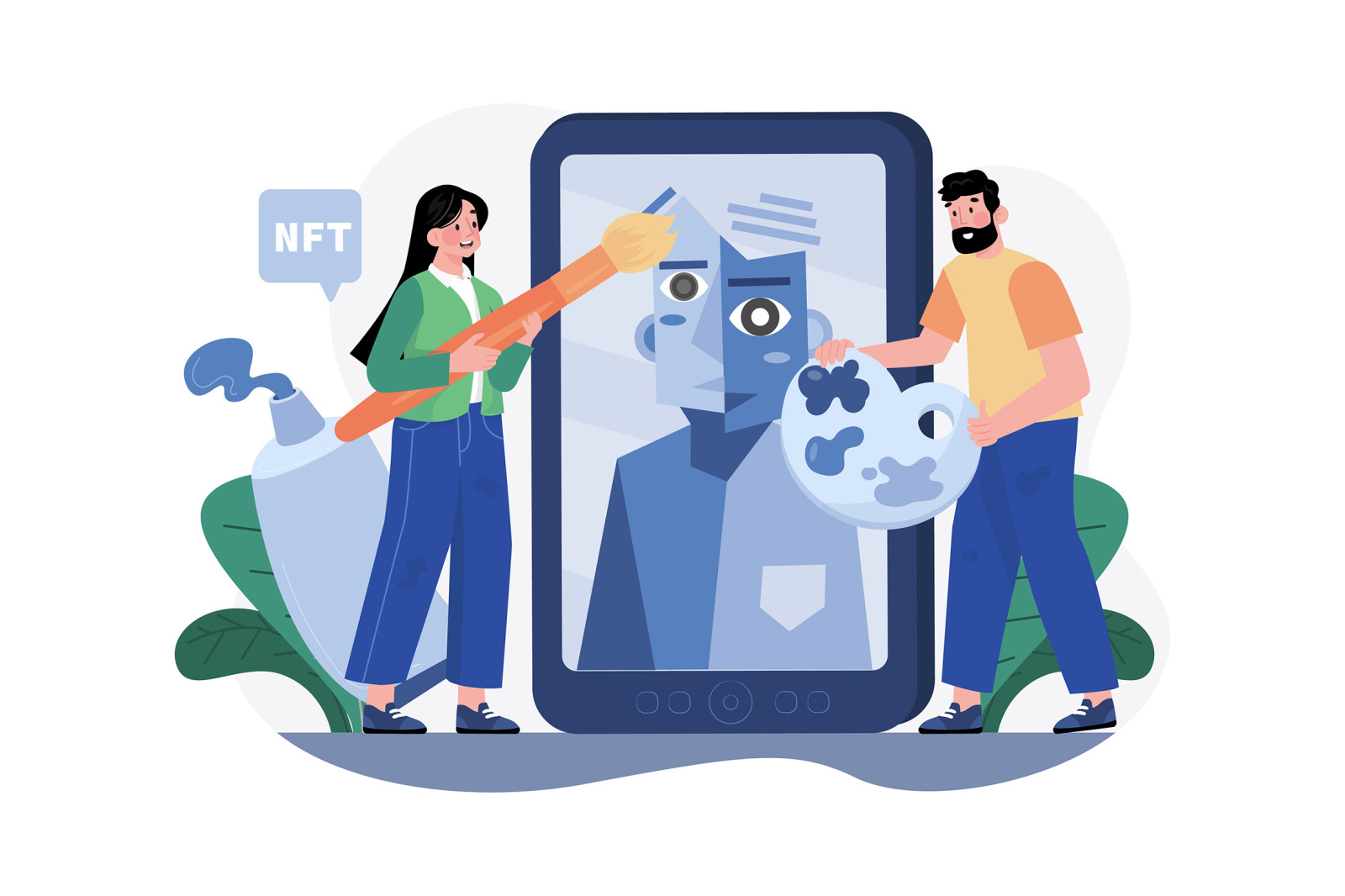 M525_NFT & Crypto Illustration Pack M525_NFT & Crypto Illustration Pack